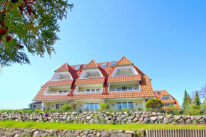 hafennahe Maisonette-Wohnung mit Meerblick, Balkon - Hafenhäuser Breege FeWo 03, Breege
